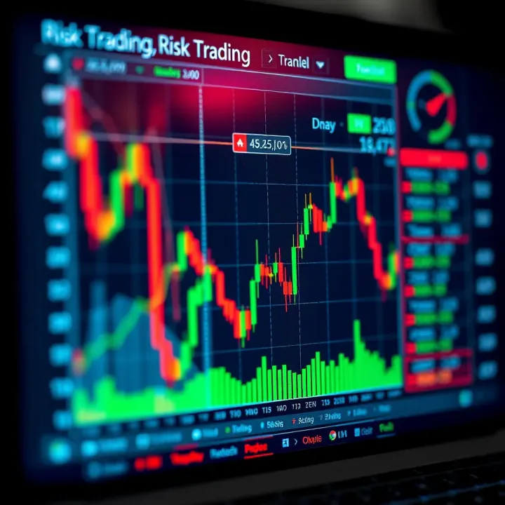 Graph illustrating advanced trading strategies and risk management techniques