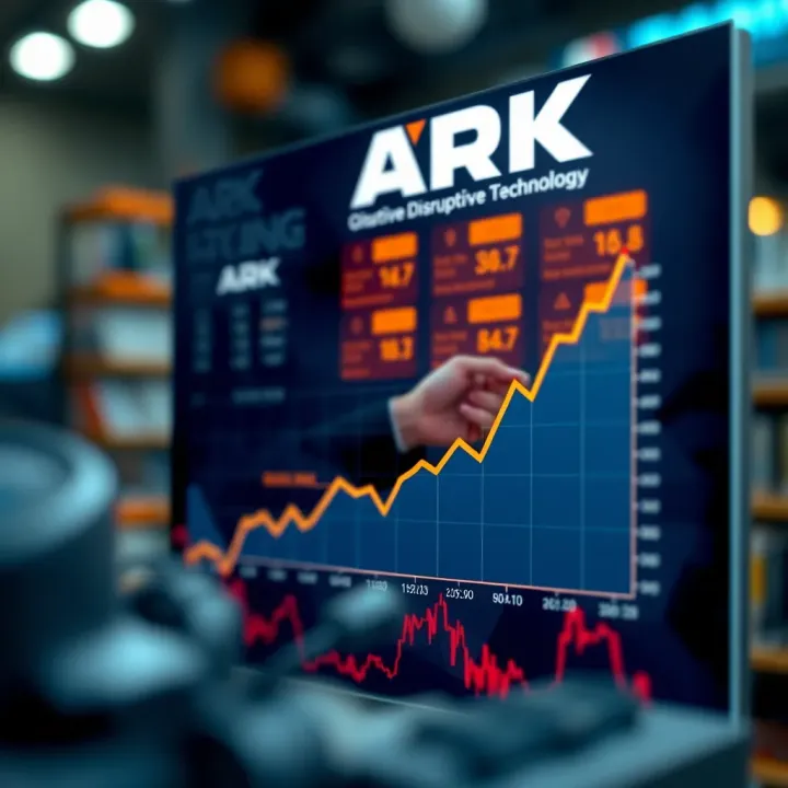 Growth Trends of ARK Invest's Disruptive Technology Funds Graph showing growth trends of ARK Invest's disruptive technology funds over time