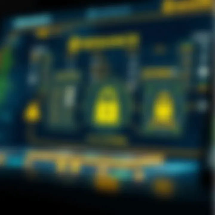 Security Features and User Protection on Binance Secure digital wallet representation illustrating user protection and encryption for crypto assets