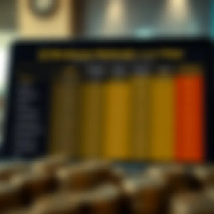 Chart comparing different withdrawal methods on Binance with associated fees