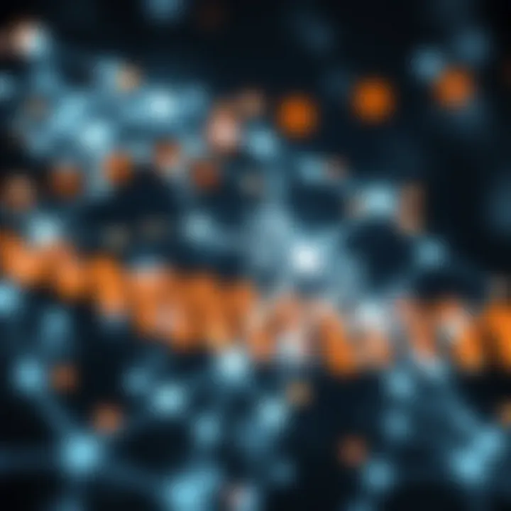 AI-Driven Data Network Optimization with Bitcode AI Abstract representation of interconnected data nodes symbolizing AI-driven optimization