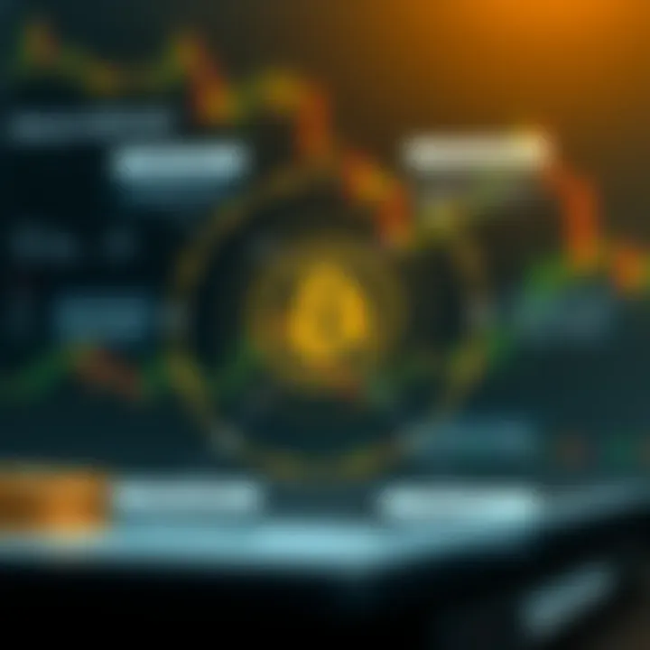 Diagram illustrating prediction methods and risk factors impacting Bitcoin's future value