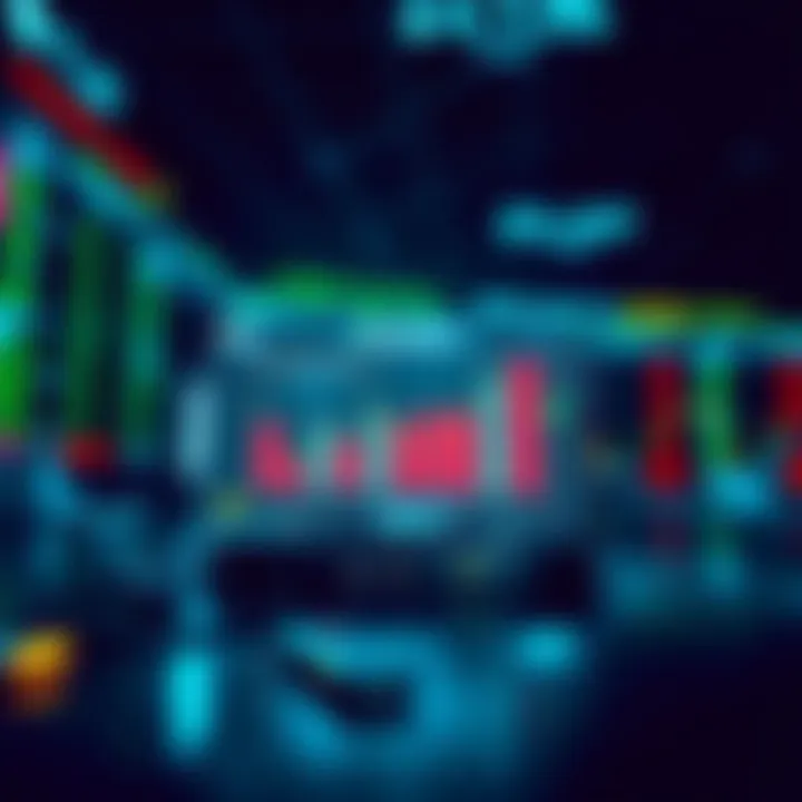 Conceptual visualization of ethical considerations in AI financial trading