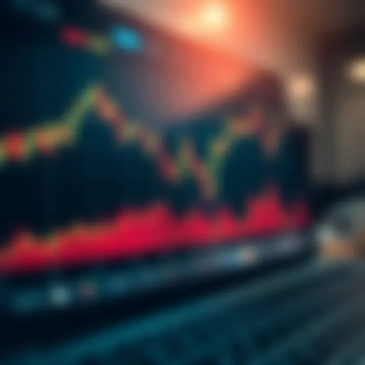 Chart displaying the movement and volatility of the Boom 300 index in a trading platform