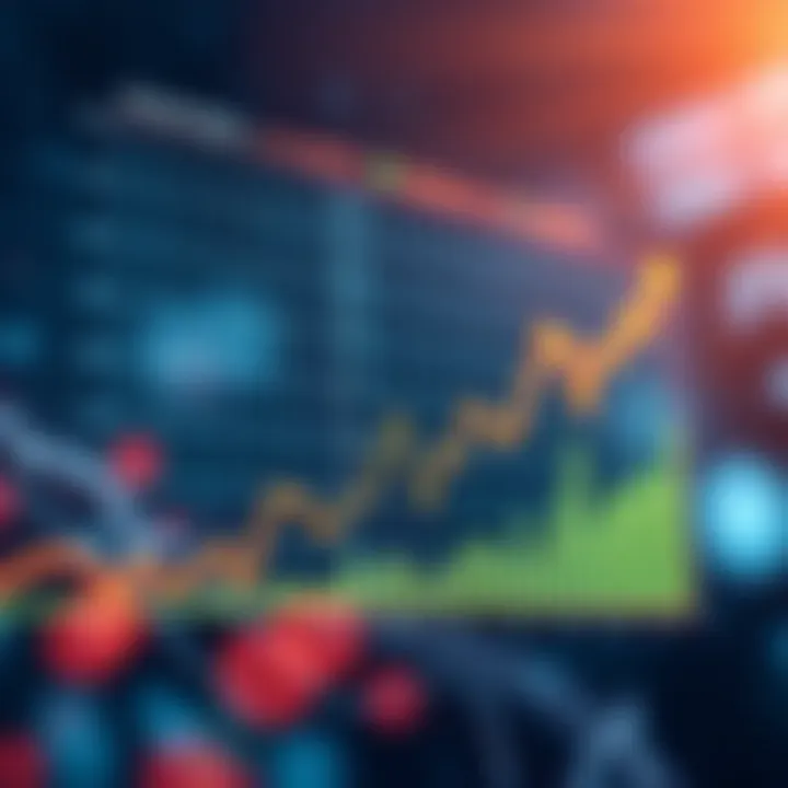 Graph illustrating the upward trend and volatility of Boom Index in digital markets