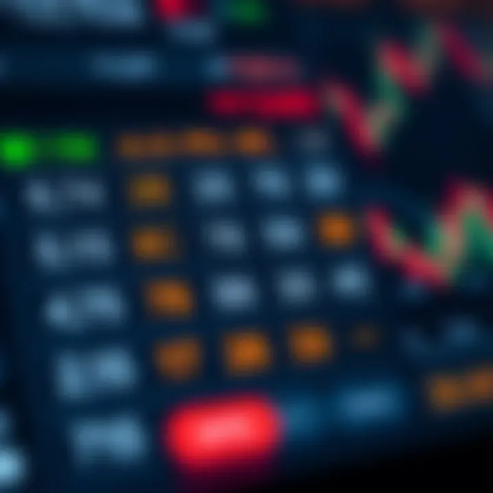 Forex pip calculator interface displaying currency pairs and pip values