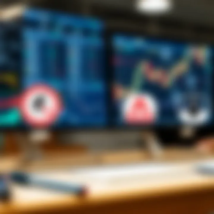Comparison of different broker types with regulation symbols and trading platforms