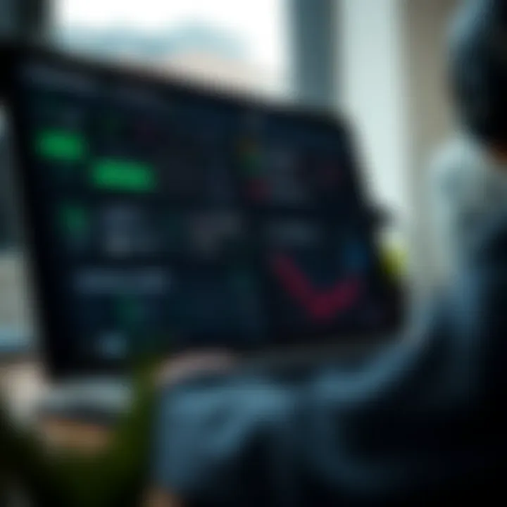 User interface displaying customized TradingView settings on Deriv.com tailored for Colombian traders