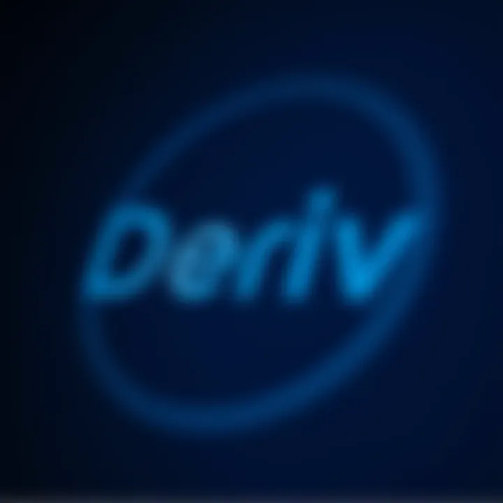 Evolution of Deriv brand logo showcasing design changes over time