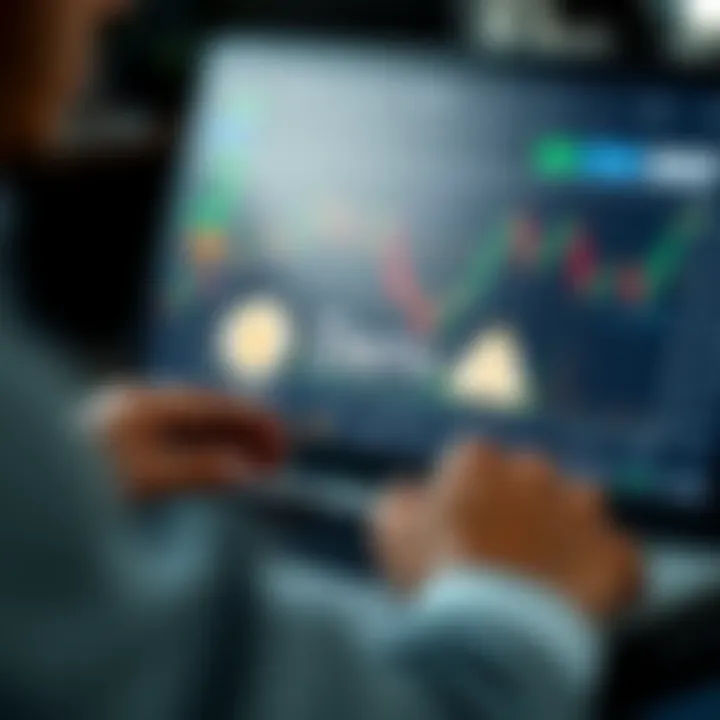 Online Trading Transactions on Deriv Platform Illustration of online trading process with money transaction icons indicating deposits and withdrawals