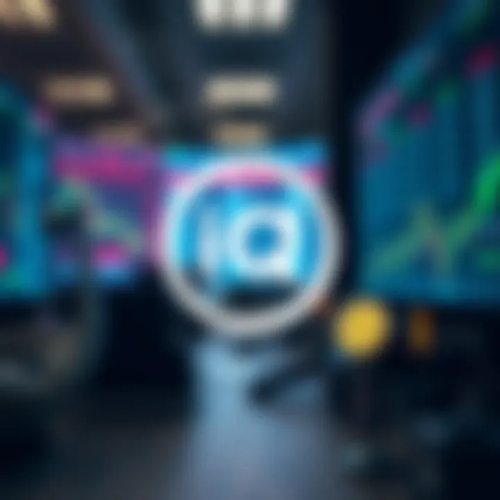 Diverse Asset Classes for Trading on IQ Option Illustration of diversified financial assets available for trading such as stocks, forex, and cryptocurrencies