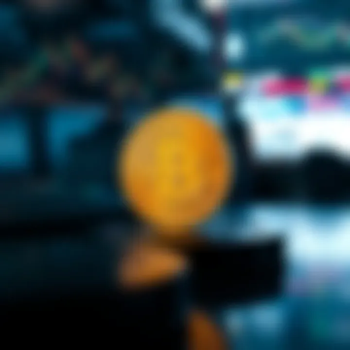 Visual representation of key factors impacting Bitcoin valuation including economic and regulatory events