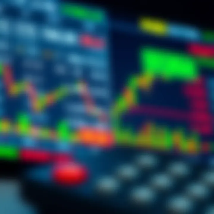 Forex trading screen displaying pip value calculations and currency pairs