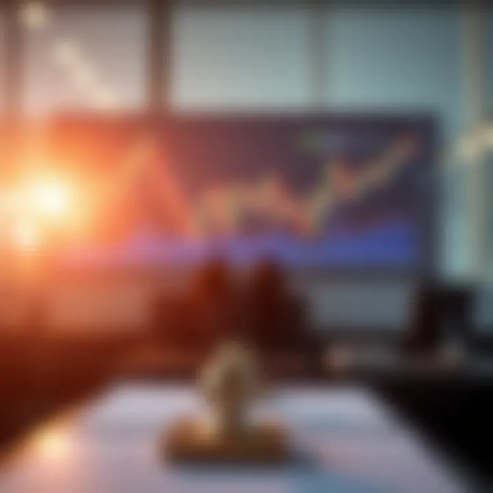 Graph illustrating risk management strategies and trading techniques for synthetic indices