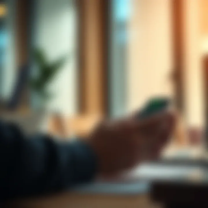 Guidelines for Withdrawing Funds from Deriv User reviewing withdrawal methods and requirements on a financial trading app