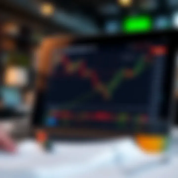 Graph illustrating investment strategies and risk management techniques for trading success