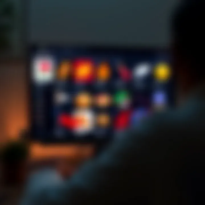 Diverse assets available on an online trading platform displayed on screen