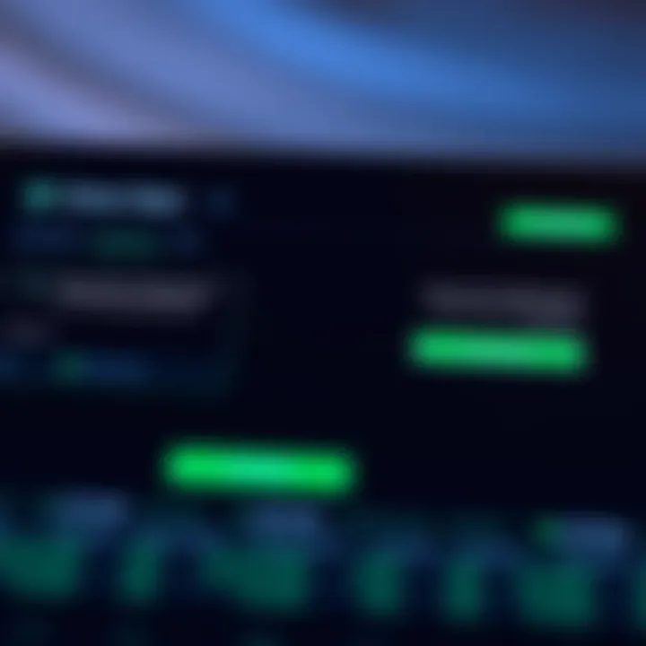 Secure financial transactions concept illustrating deposit and withdrawal options on a digital platform