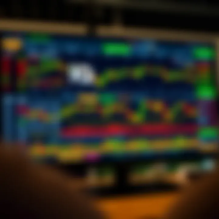 User interface of IQ Option trading platform showing various financial instruments and live market data