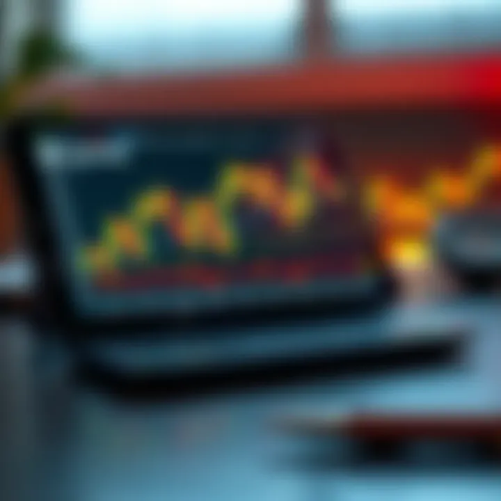 Understanding Risks and Safe Investment Practices in Online Trading Graph and smartphone representing online trading risks and secure investment advice