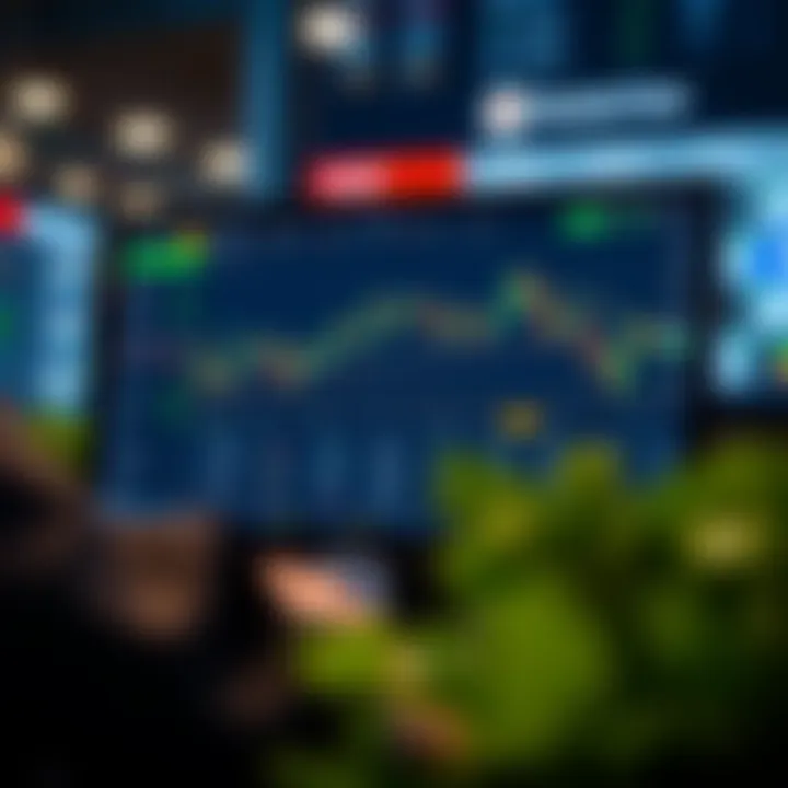 Pocket Option trading platform showing demo mode interface with charts and trading options