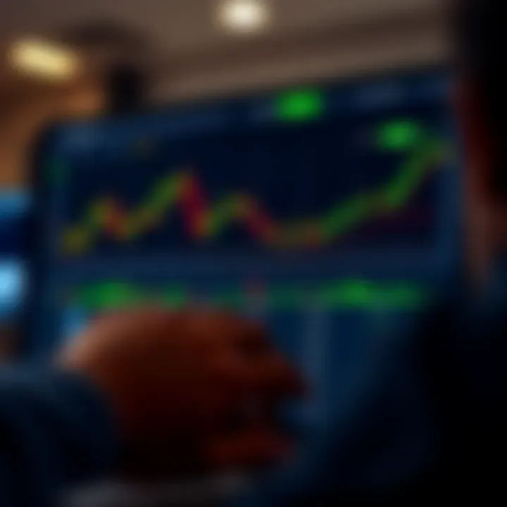 User interface of Pocket Option showing trading charts and asset selections