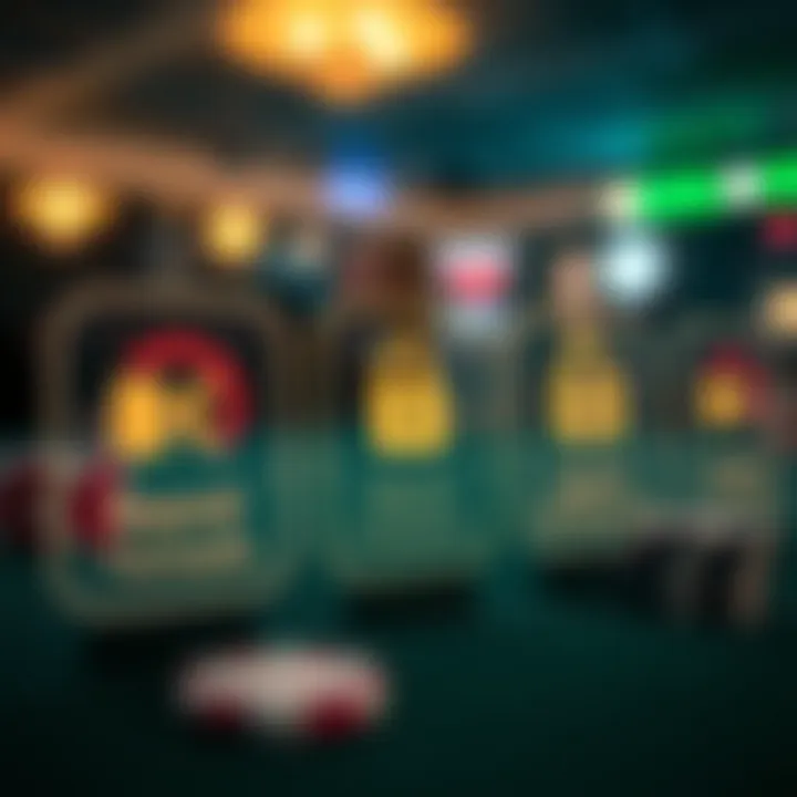 Secure transaction icons representing deposit and withdrawal options on Poker Option