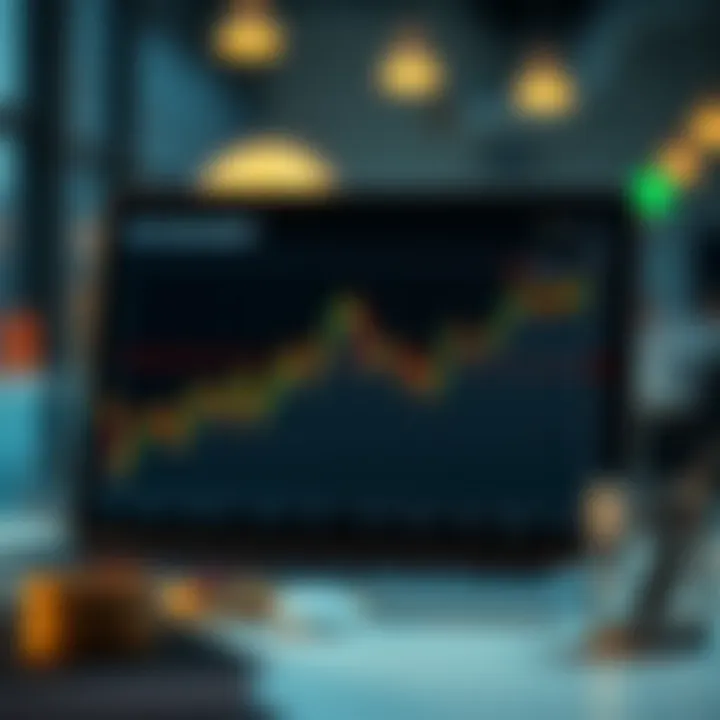 Graph illustrating risk management and profit optimization using trading calculation tools