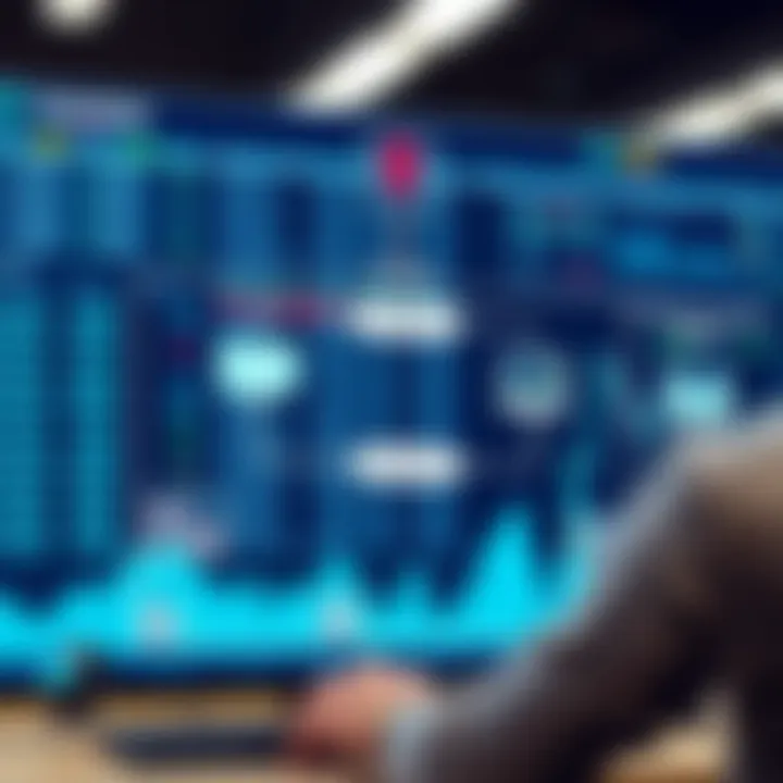 Diagram illustrating the concept and workflow of automated trading bots in financial markets