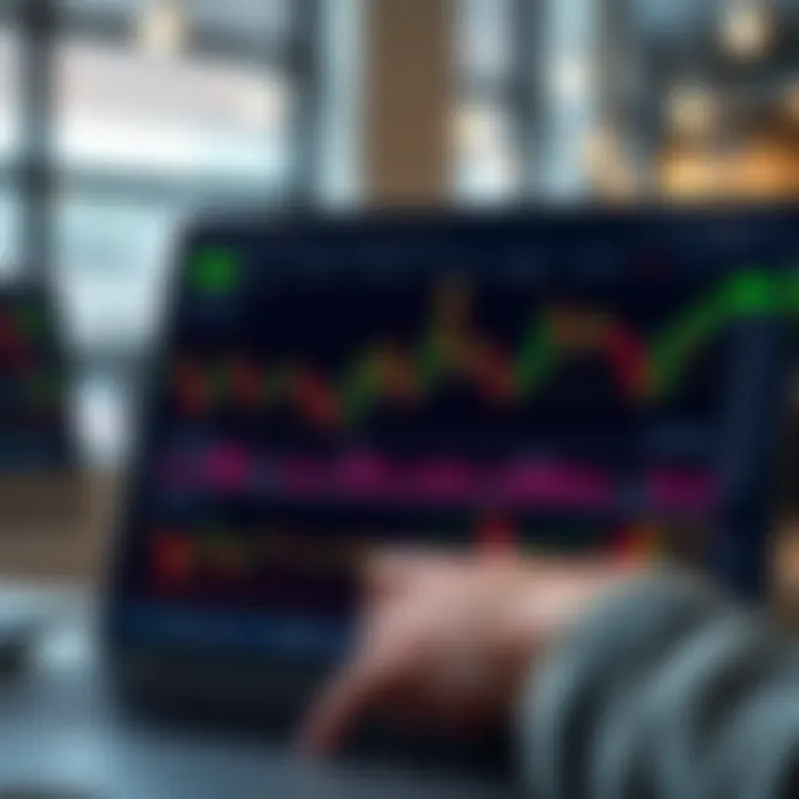 Real-Time Market Trends and Chart Analysis on TradingView Graphical representation of real-time market trends and charts displayed on TradingView interface