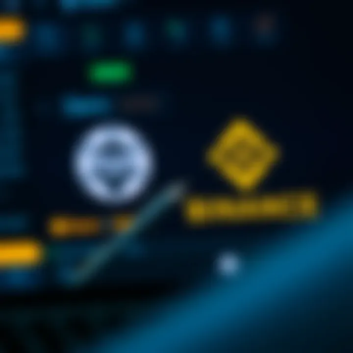 User interface showing transfer options between Deriv and Binance platforms