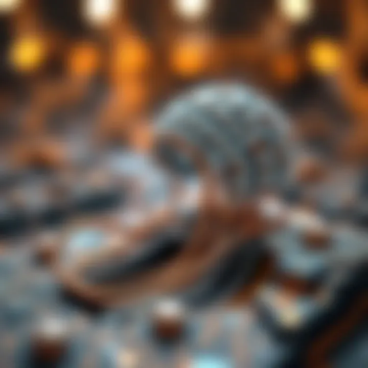 Visualization of bit index impact on data flow within artificial intelligence models