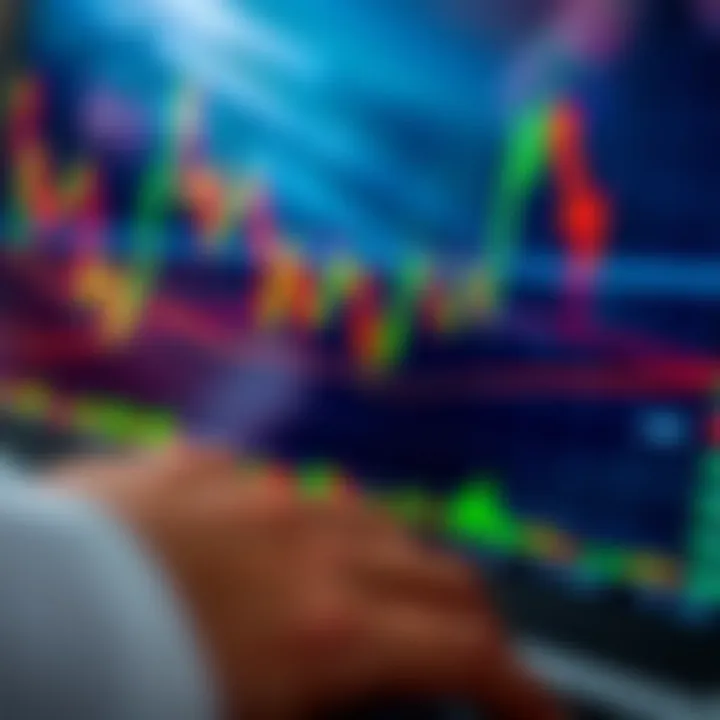 Analyzing Market Trends with Candlestick Patterns and Trend Lines on TradingView Detailed view of candlestick patterns and trend lines used in financial market analysis