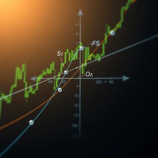 Graph depicting a curve with its tangent line representing the derivative at a point