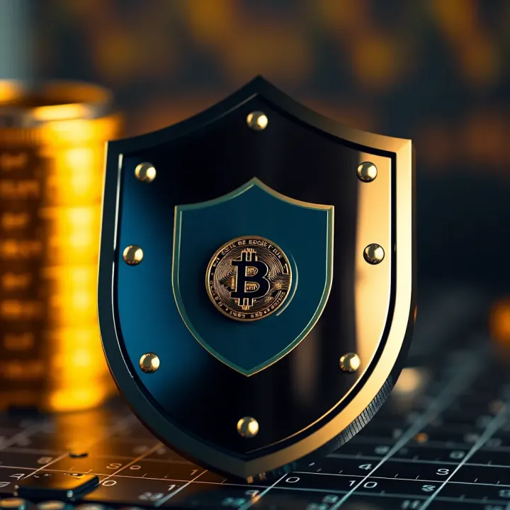 Cryptocurrency Security and Legal Compliance in Colombia Security shield symbolizing protection in digital currency transactions and regulatory compliance in Colombia