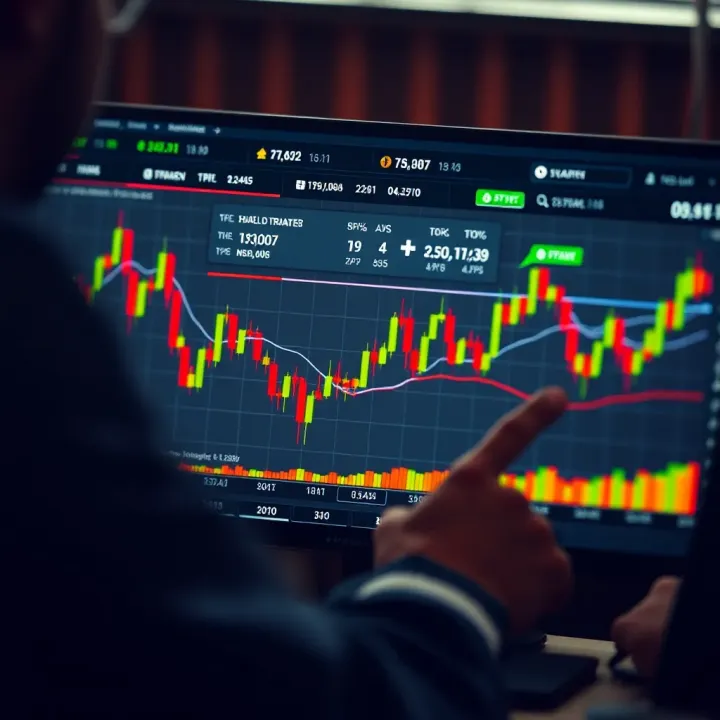 Pip Value Calculation and Its Role in Forex Trading Chart illustrating pip value determination in forex trading with price movements and platform interface