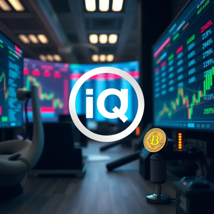 Illustration of diversified financial assets available for trading such as stocks, forex, and cryptocurrencies