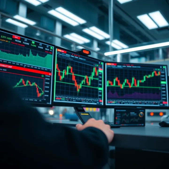 Secure online trading environment with multiple tools for effective market analysis and decision-making