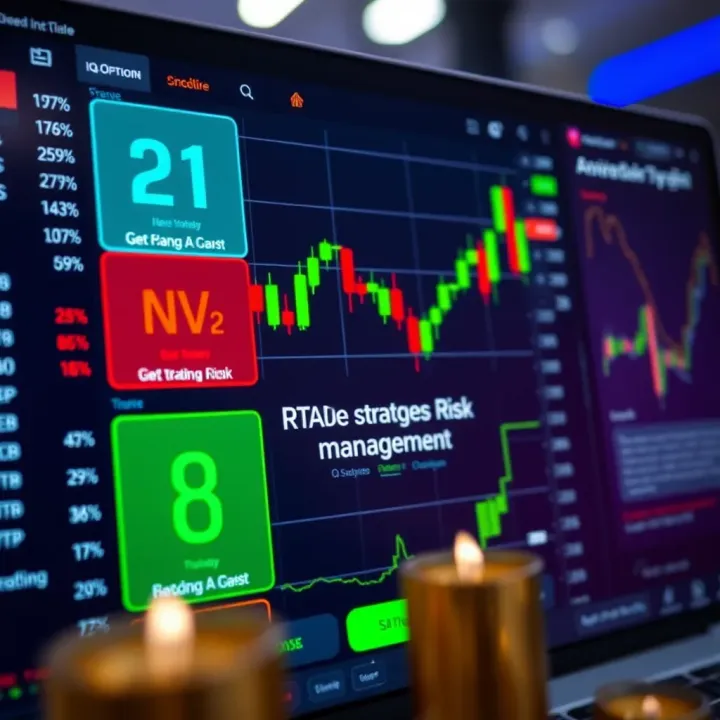 Effective Trading Strategies and Risk Management in IQ Option Graphical representation of trading strategies and risk management tools