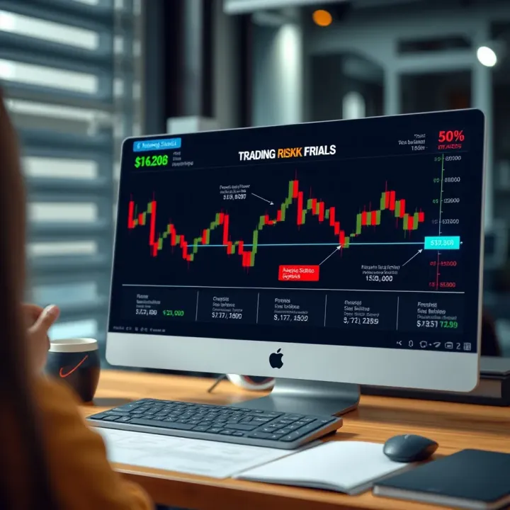 Diagram showing interpretation of trading signals and risk management strategies