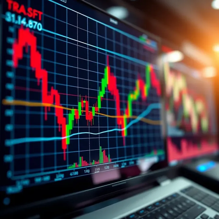 Graph illustrating the fluctuating patterns of synthetic Crash and Boom indices on trading charts