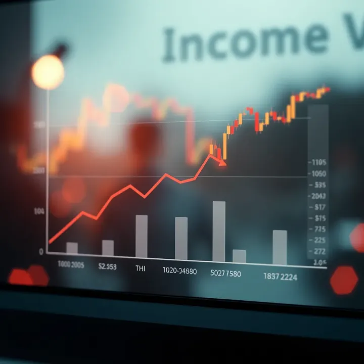 Graph showing income variations among different types of traders based on experience and trading methods