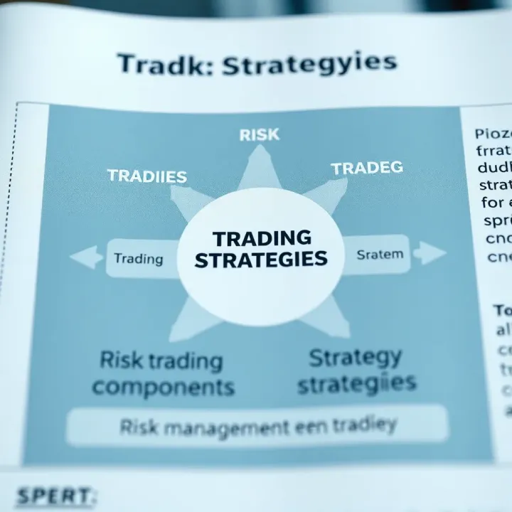 Diagram illustrating risk management and strategy components in financial trading
