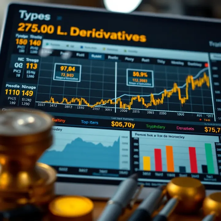 Types of Synthetic Derivatives and Their Financial Applications Chart showing various types of synthetic derivatives and their applications in investment strategies