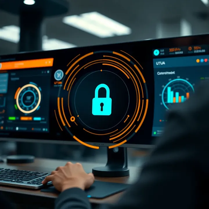 UTUA Security and Reliability Overview Secure digital platform interface illustrating reliable technology and user trust
